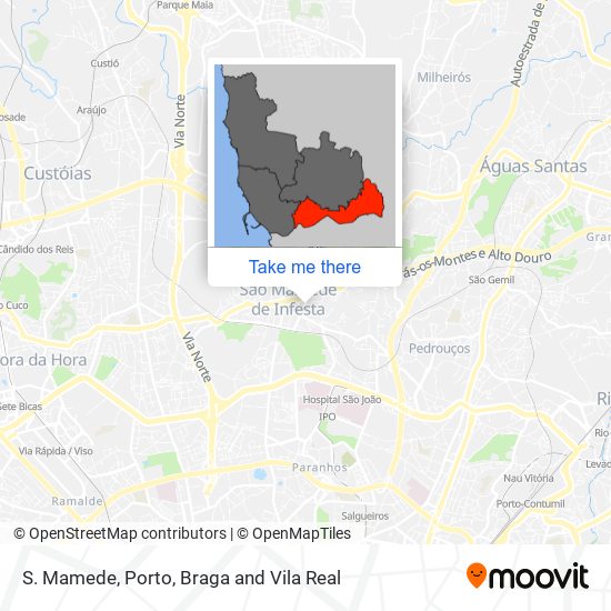 S. Mamede map