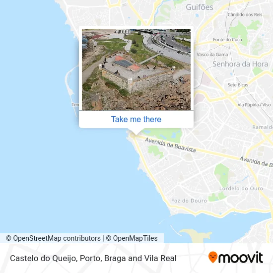 Castelo do Queijo map