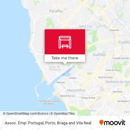 Assoc. Emp. Portugal map