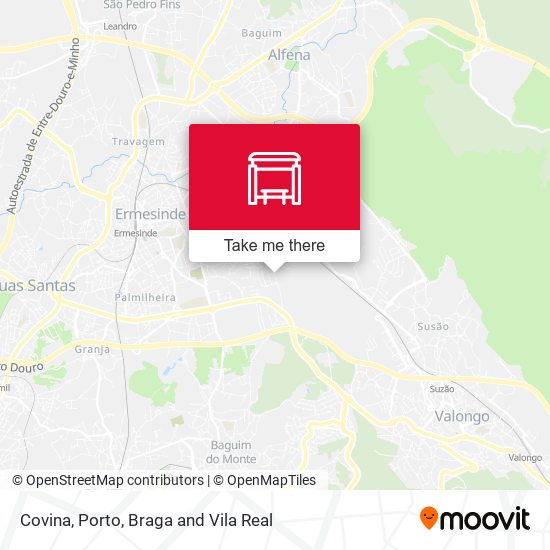 Covina map