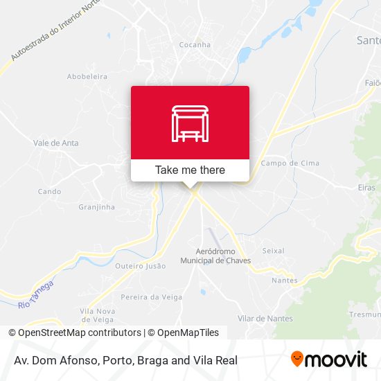 Av. Dom Afonso mapa