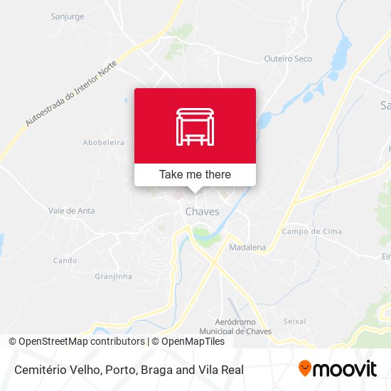 Cemitério Velho map