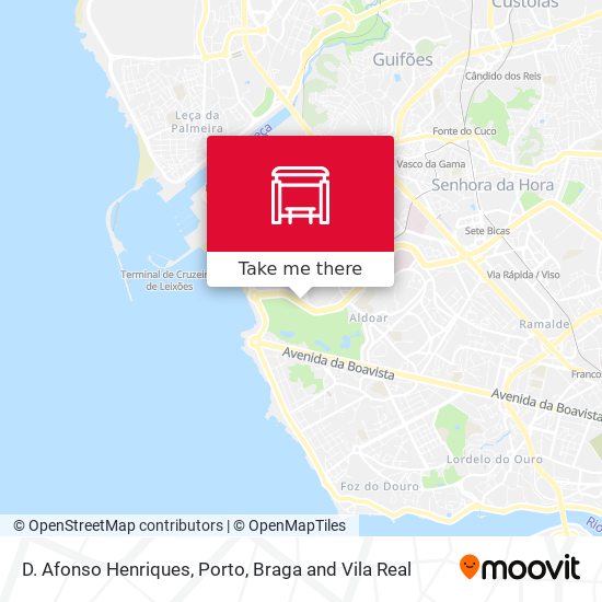 D. Afonso Henriques mapa
