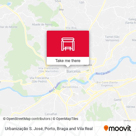 Urbanização S. José mapa