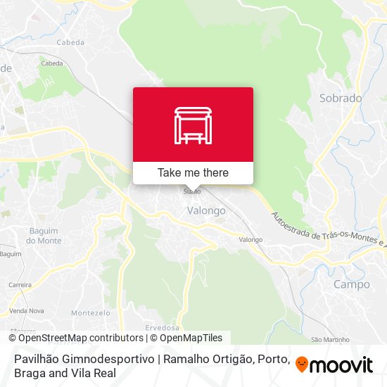 Pavilhão Gimnodesportivo | Ramalho Ortigão map