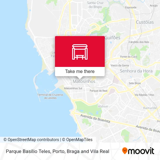 Parque Basílio Teles mapa