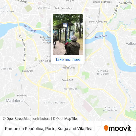 Parque da República map