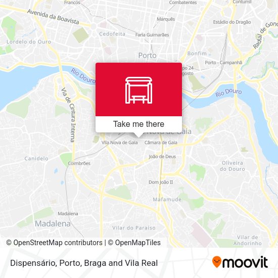 Dispensário mapa