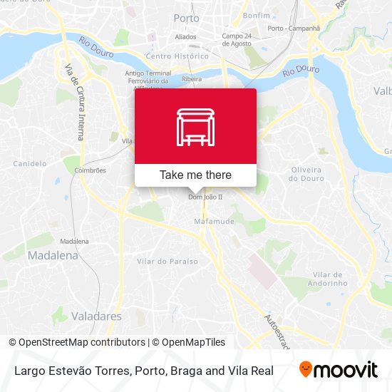 Largo Estevão Torres map