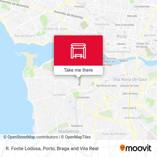 R. Fonte Lodosa mapa