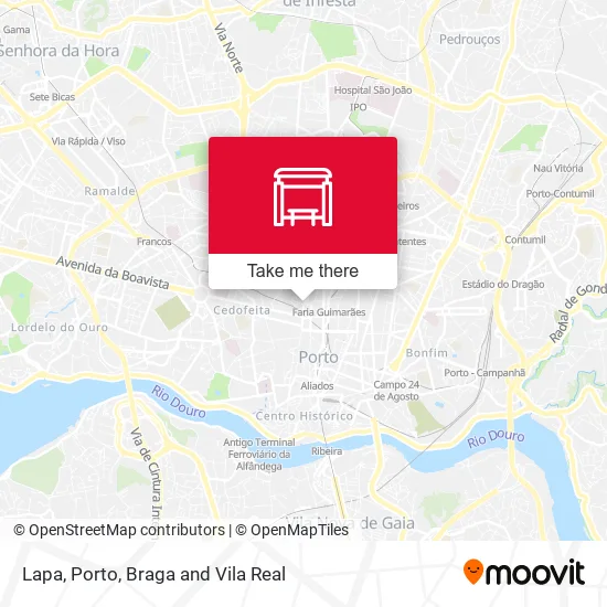 Lapa map