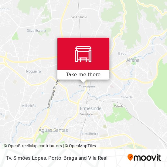 Tv. Simões Lopes mapa