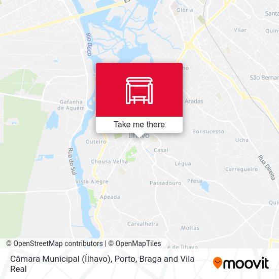 Câmara Municipal (Ílhavo) mapa