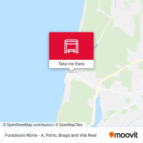 Furadouro Norte - A mapa