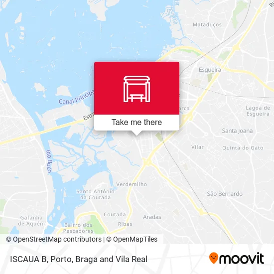ISCAUA B map