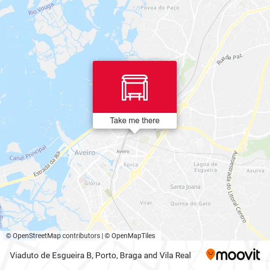 Viaduto de Esgueira B map
