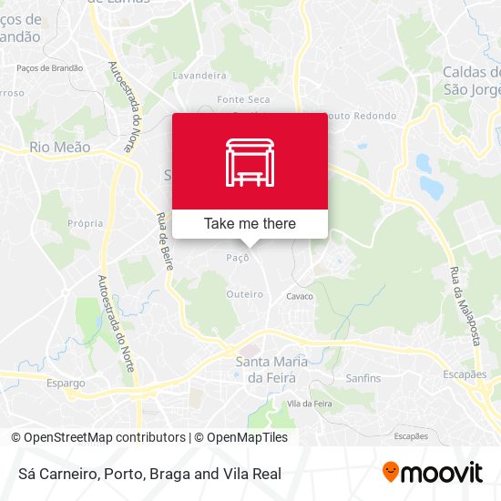 Sá Carneiro mapa