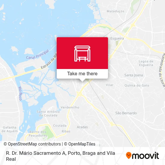 R. Dr. Mário Sacramento A map