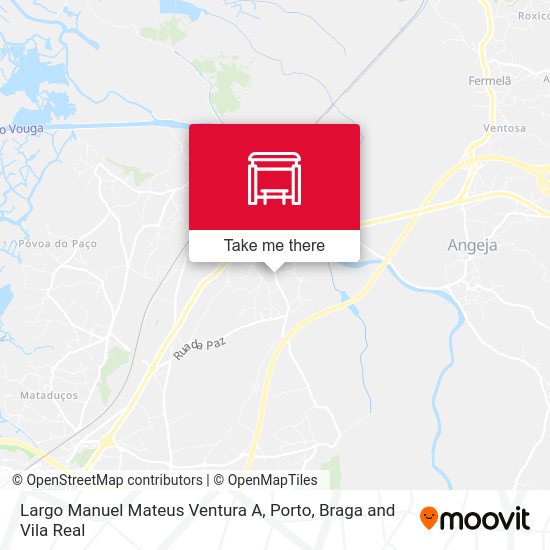 Largo Manuel Mateus Ventura A mapa