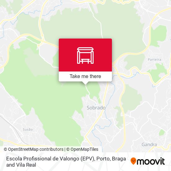 Escola Profissional de Valongo (EPV) map