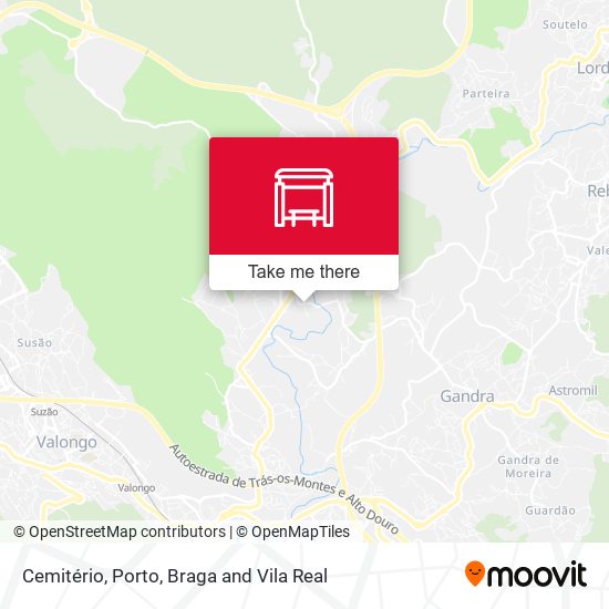 Cemitério mapa