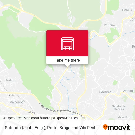 Sobrado (Junta Freg.) mapa