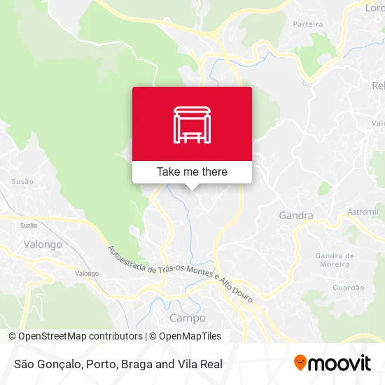 São Gonçalo map