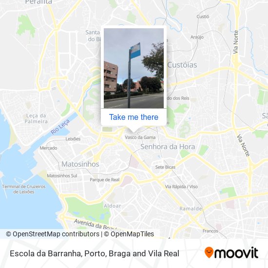 Escola da Barranha map