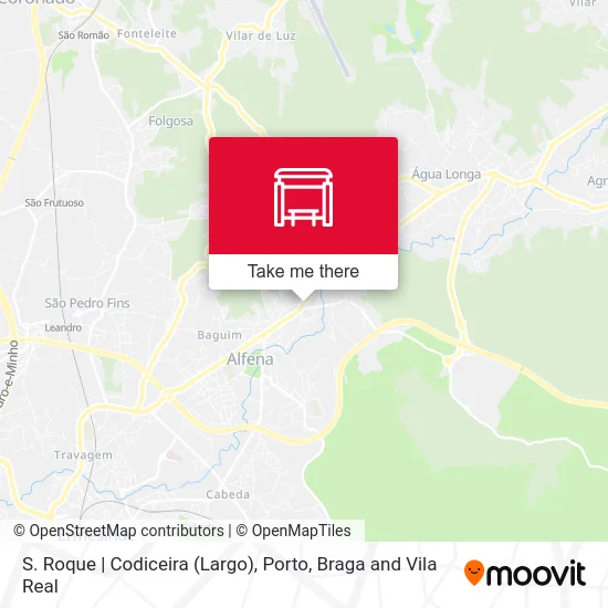 S. Roque | Codiceira (Largo) map