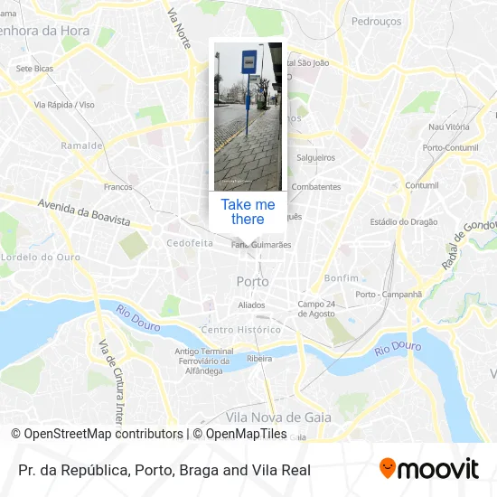 Pr. da República map