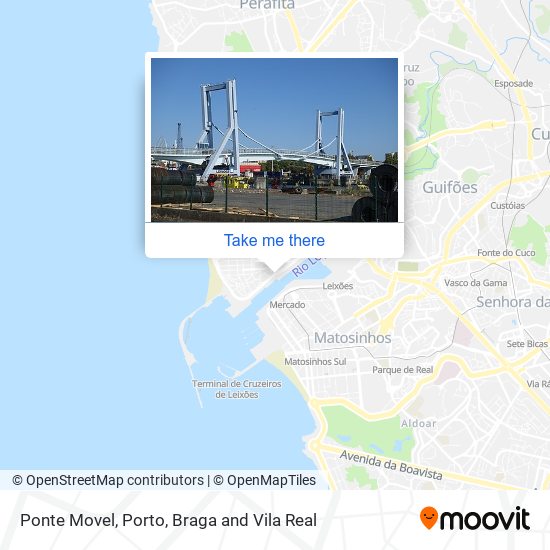 Ponte Movel map