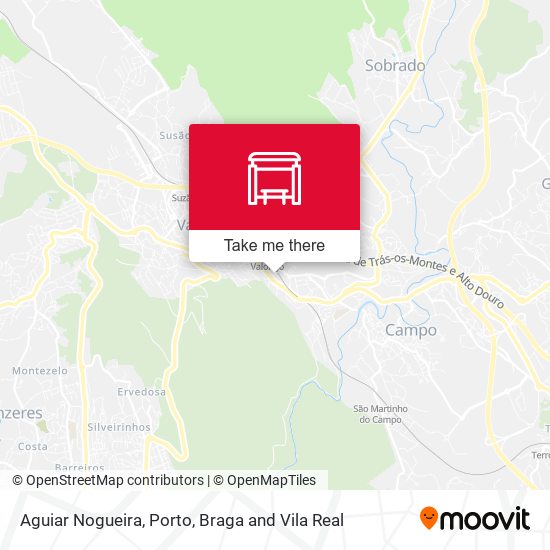Aguiar Nogueira map