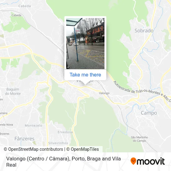 Valongo (Centro / Câmara) map