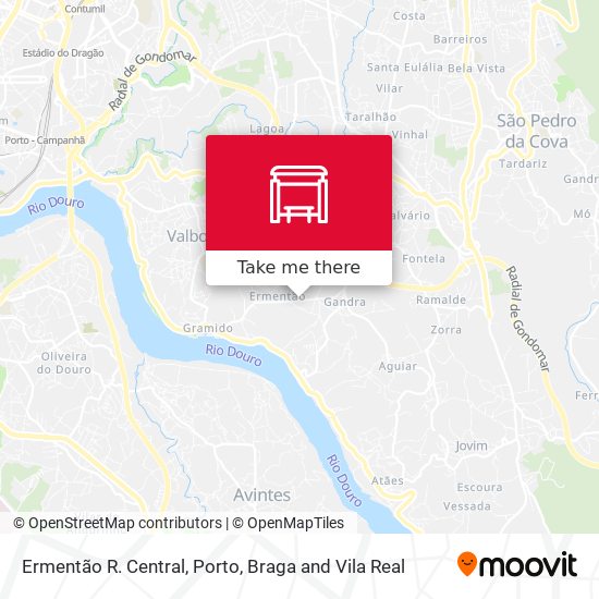 Ermentão R. Central mapa