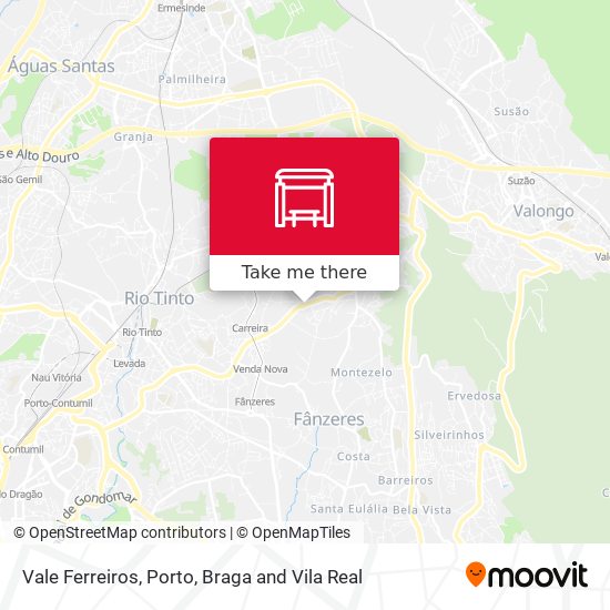 Vale Ferreiros mapa