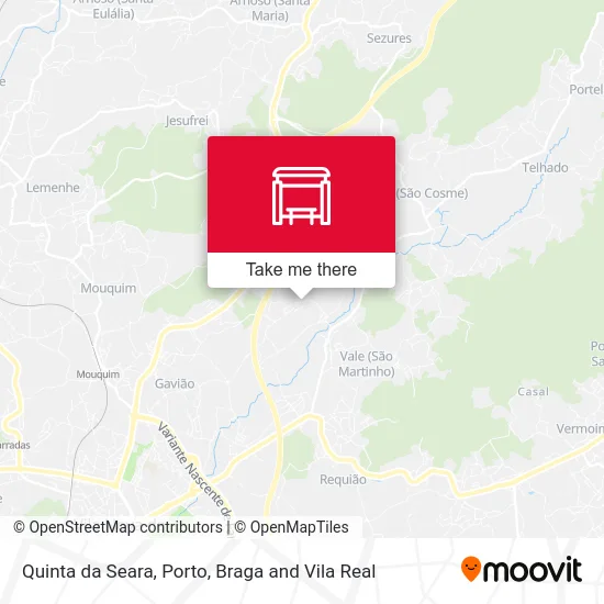 Quinta da Seara map
