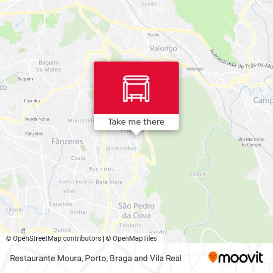 Restaurante Moura mapa