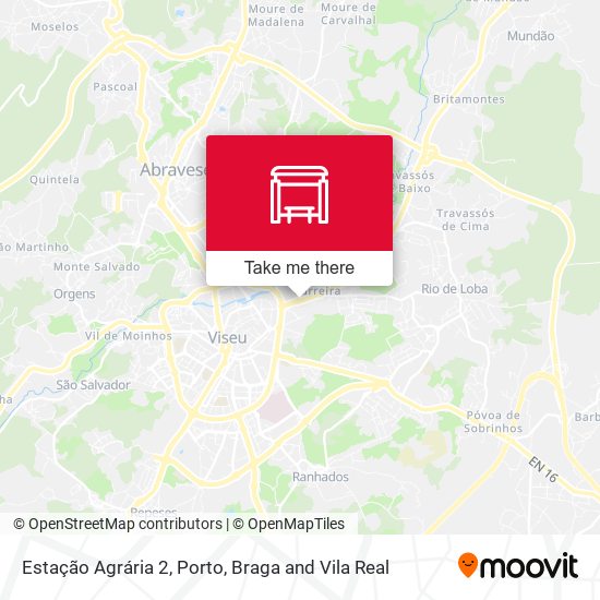 Estação Agrária 2 map