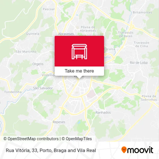 Rua Vitória, 33 map