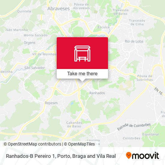 Ranhados-B Pereiro 1 mapa