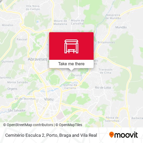 Cemitério Esculca 2 mapa