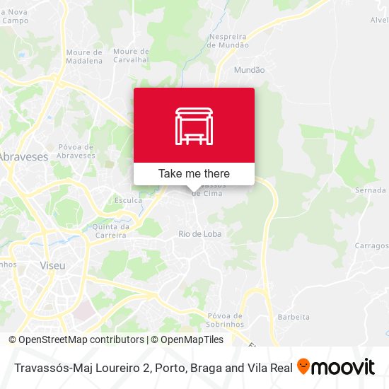 Travassós-Maj Loureiro 2 mapa