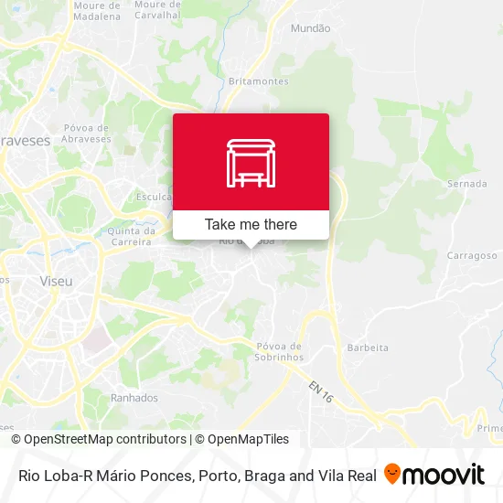 Rio Loba-R Mário Ponces map