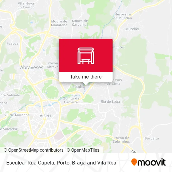 Esculca- Rua Capela map