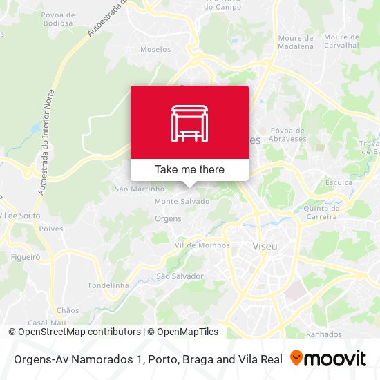 Orgens-Av Namorados 1 mapa