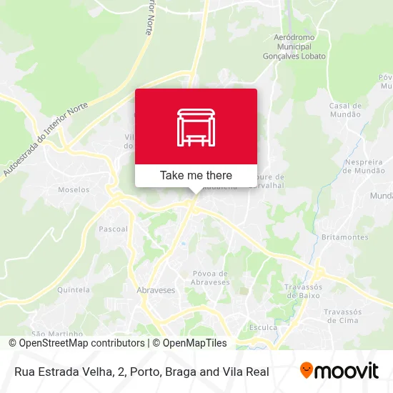 Rua Estrada Velha, 2 map
