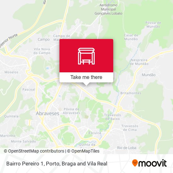 Bairro Pereiro 1 mapa