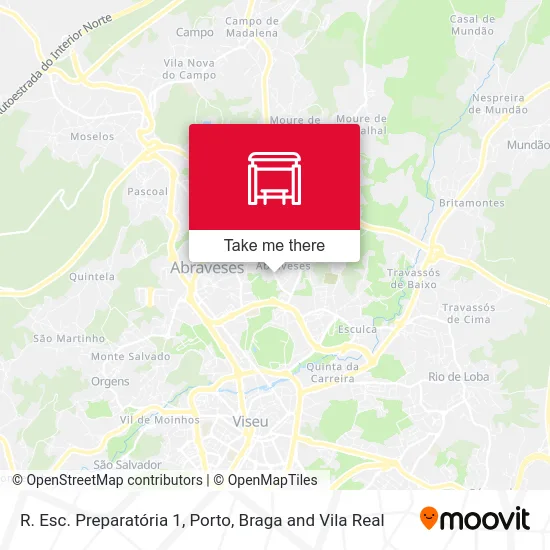 R. Esc. Preparatória 1 map