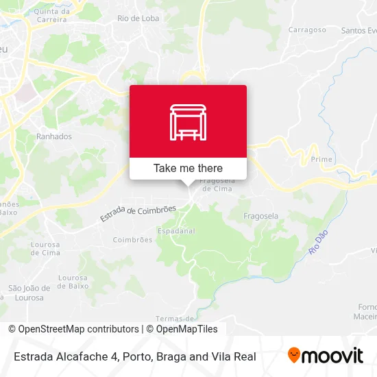 Estrada Alcafache 4 map