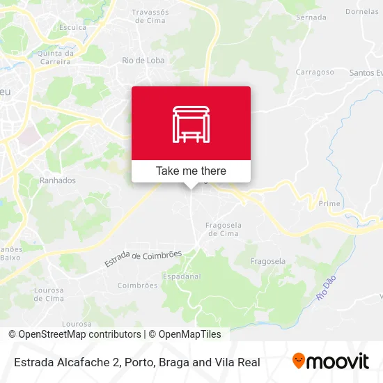 Estrada Alcafache 2 map